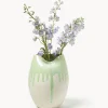 Vaso con effetto goccia Lane, alt. 31 cm