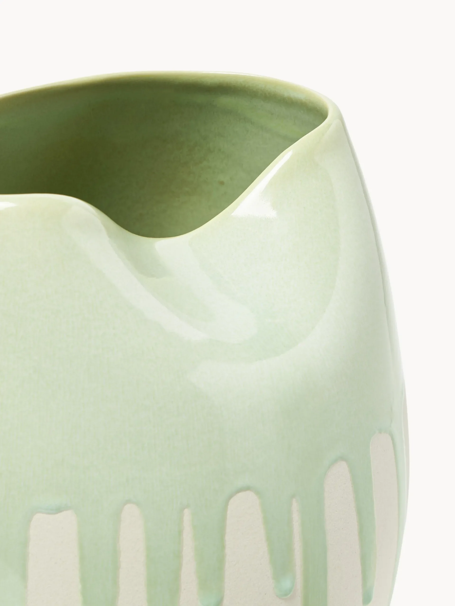 Vaso con effetto goccia Lane, alt. 31 cm