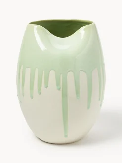 Vaso con effetto goccia Lane, alt. 31 cm