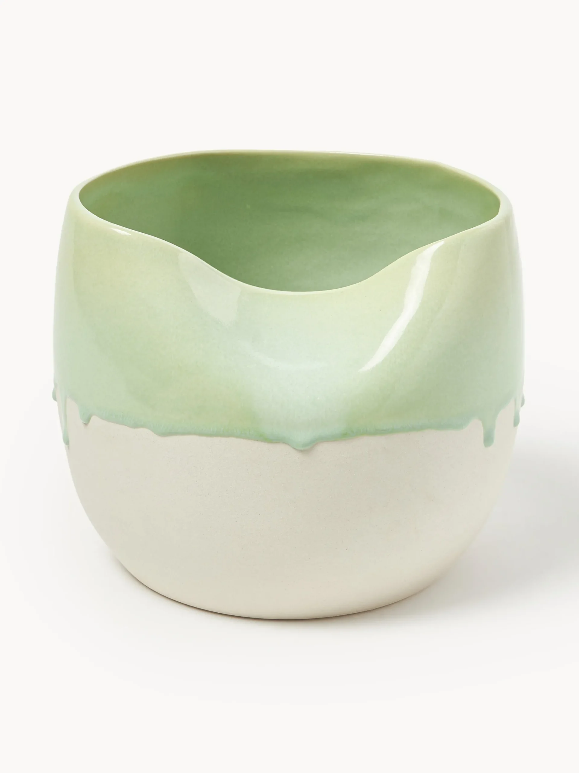 Vaso con effetto goccia Lane, alt. 18 cm