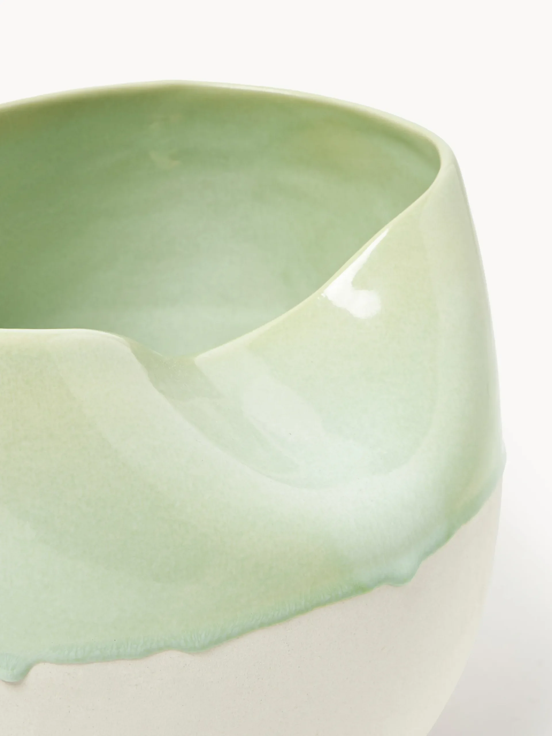 Vaso con effetto goccia Lane, alt. 18 cm