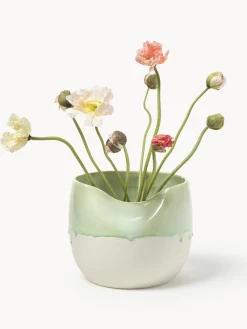 Vaso con effetto goccia Lane, alt. 18 cm