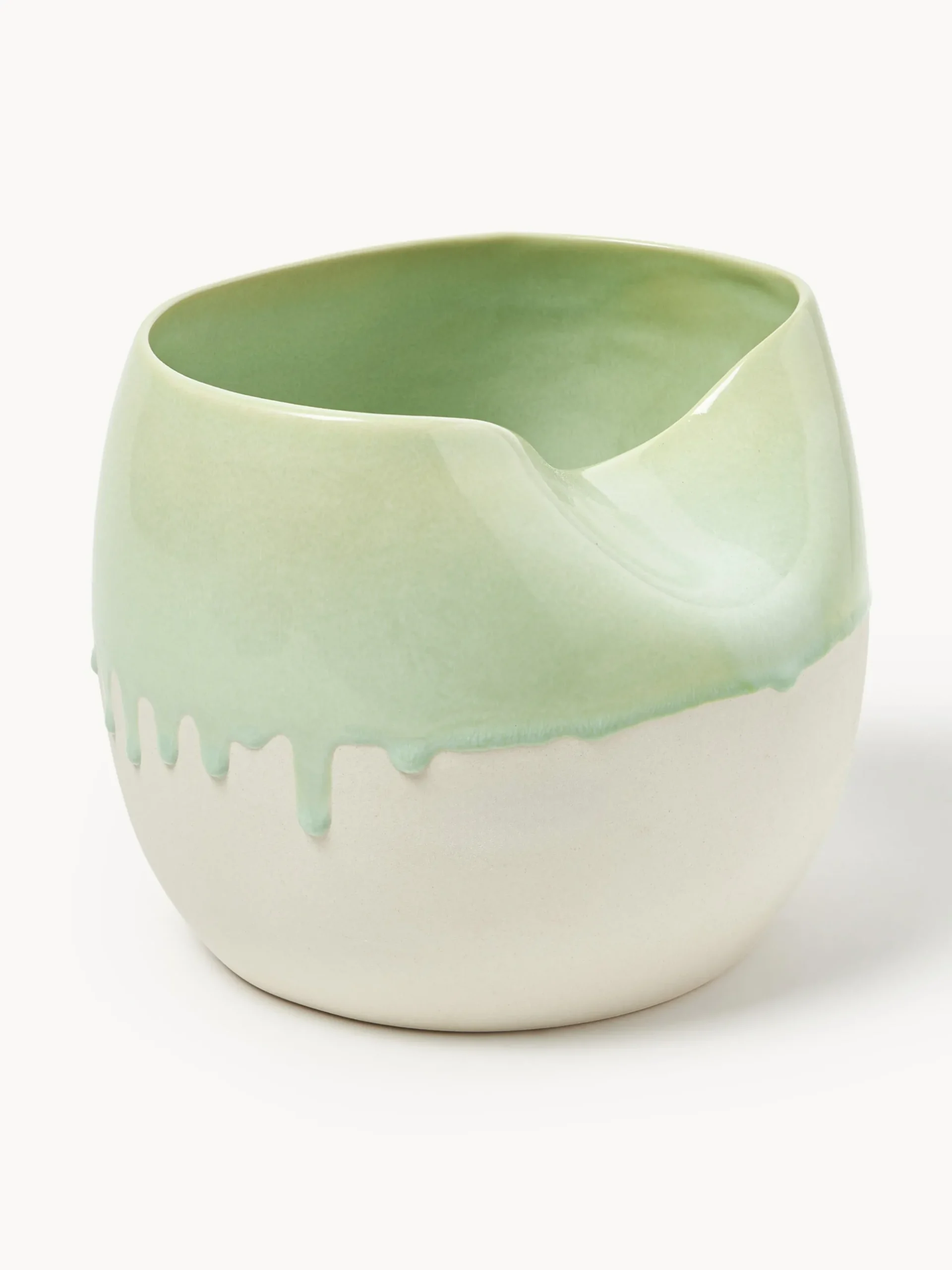 Vaso con effetto goccia Lane, alt. 18 cm