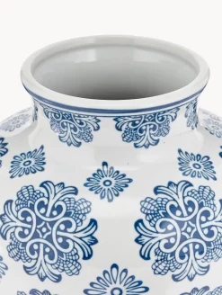 Vaso decorativo in porcellana Lin, alt. 28 cm