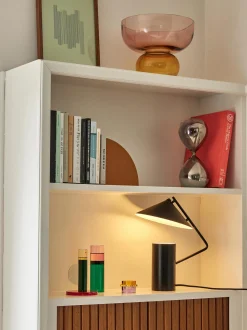 Vaso di design in vetro soffiato Show, alt. 21 cm