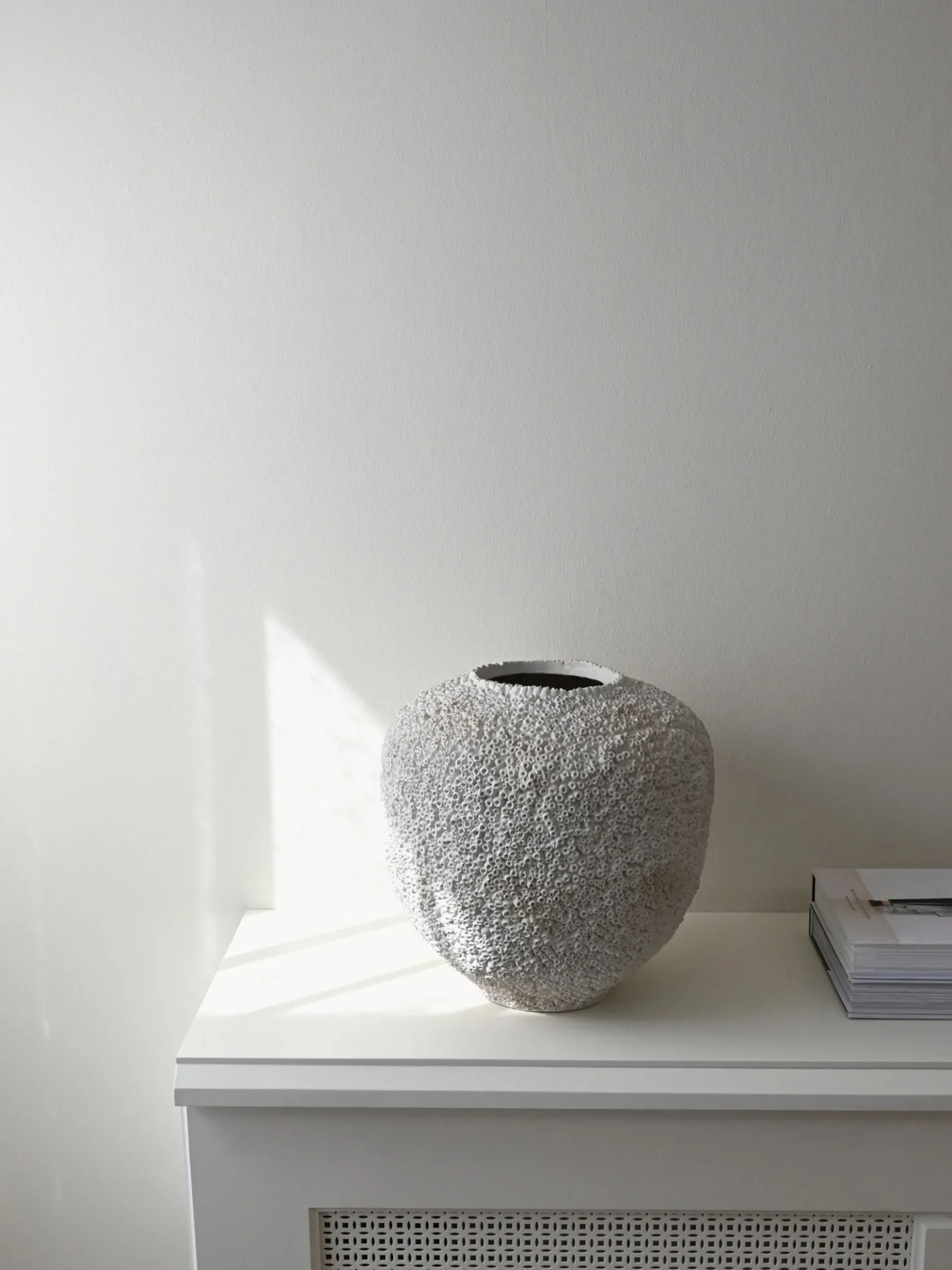 Vaso fatto a mano Sunao, alt. 30 cm