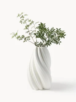 Vaso grande in porcellana 3D Melody, alt. 42 cm