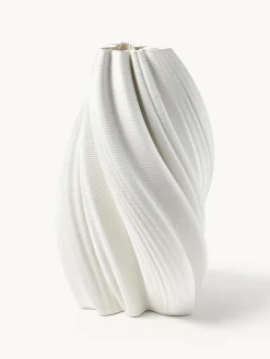Vaso grande in porcellana 3D Melody, alt. 42 cm