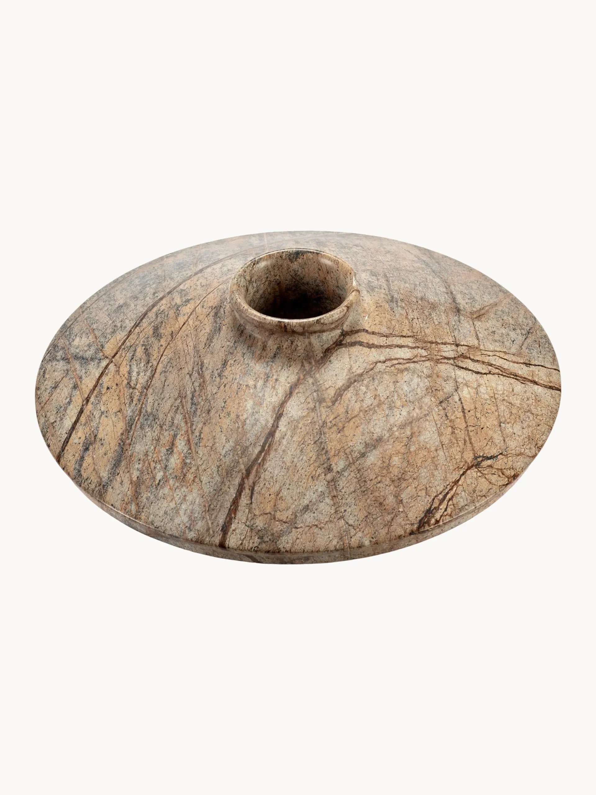 Vaso in marmo Dune, alt.15 cm
