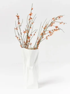 Vaso in porcellana di design Adelaide, alt. 22 cm
