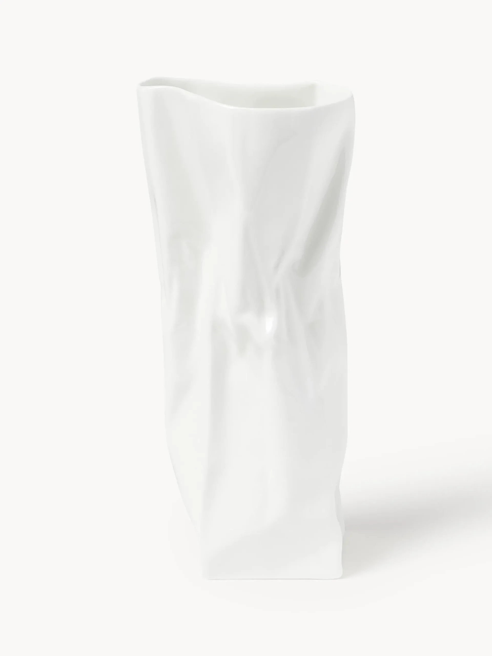 Vaso in porcellana di design Adelaide, alt. 22 cm