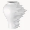 Vaso in porcellana Fast, alt. 27 cm