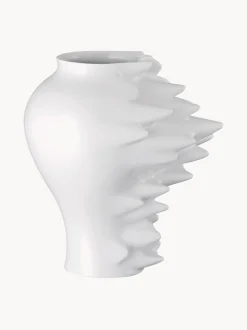 Vaso in porcellana Fast, alt. 27 cm