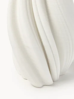 Vaso in porcellana stampato in 3D Melody, alt. 18 cm