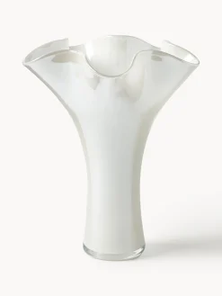 Vaso in vetro fatto a mano Ona, alt. 30 cm