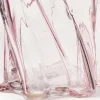 Vaso in vetro Marshmallow, alt. 25 cm