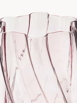 Vaso in vetro Marshmallow, alt. 25 cm