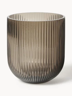Vaso in vetro Simple Stripe, alt. 18 cm
