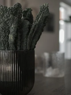 Vaso in vetro Simple Stripe, alt. 18 cm