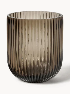 Vaso in vetro Simple Stripe, alt.14 cm