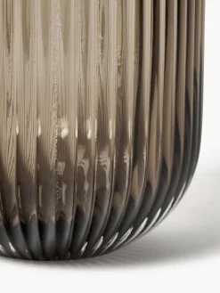 Vaso in vetro Simple Stripe, alt.14 cm