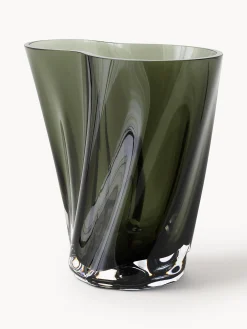 Vaso in vetro soffiato a mano Aer, alt. 19 cm