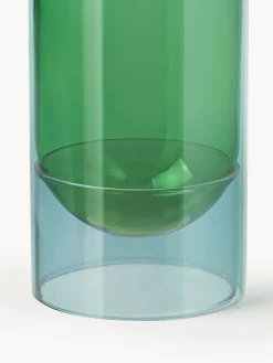 Vaso in vetro soffiato Bouquet Tube, alt. 27 cm