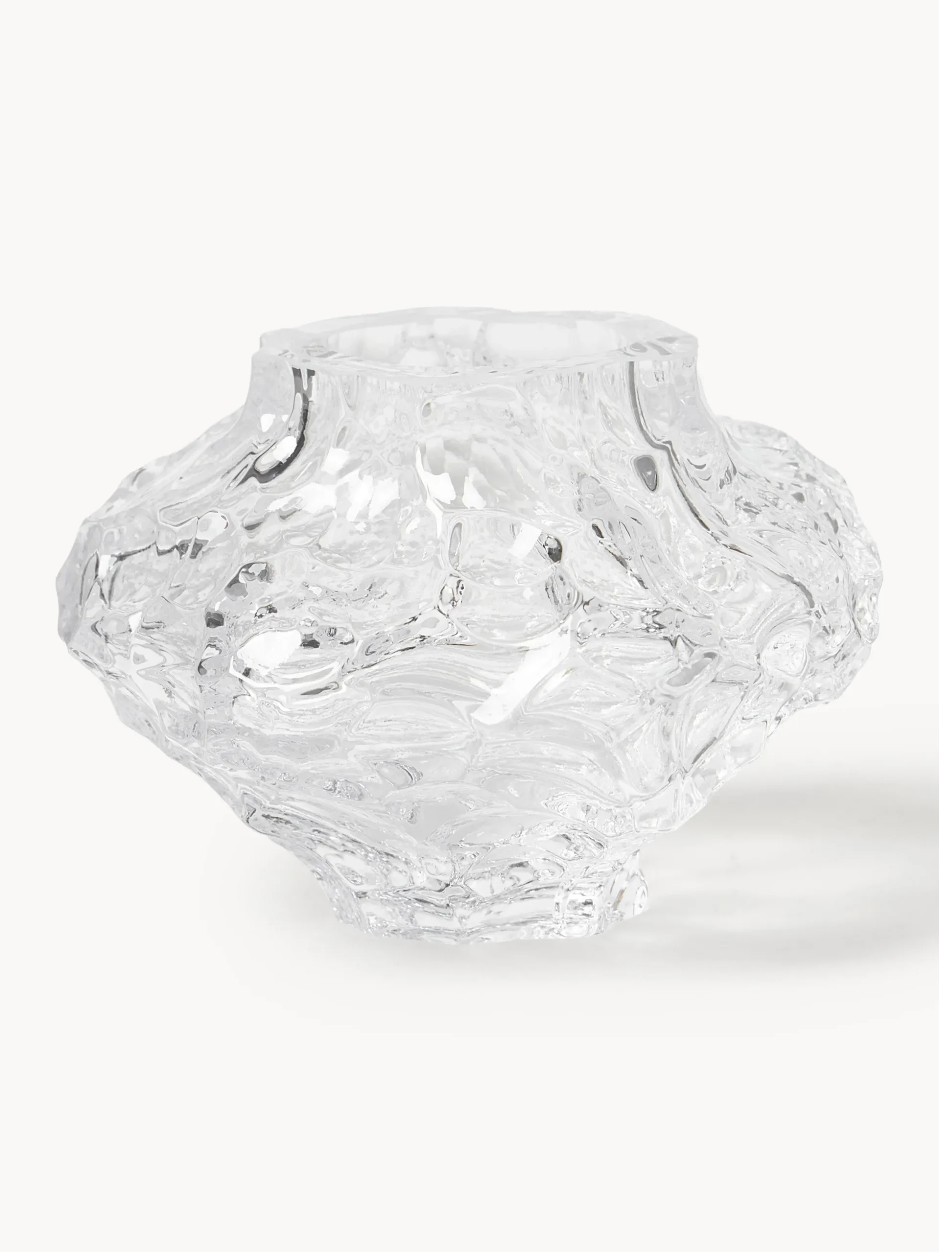 Vaso in vetro soffiato Canyon, alt. 8 cm