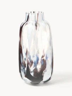 Vaso in vetro soffiato Meadows, alt. 26 cm