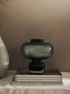 Vaso in vetro soffiato Nicola, alt. 20 cm