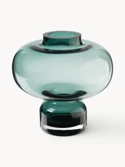 Vaso in vetro soffiato Nicola, alt. 20 cm