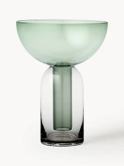 Vaso in vetro soffiato Torus, alt. 20 cm