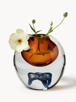 Vaso in vetro soffiato Tyron, alt. 17 cm