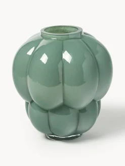 Vaso in vetro soffiato Uva, alt. 28 cm