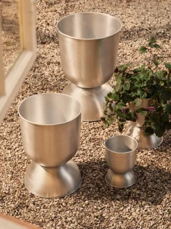 Vaso per fiori Hourglass, alt. 30 cm