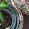 Vaso per tubo intrecciato a mano Noor