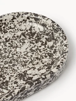 Vassoio da portata in marmo ingegnerizzato Elara, larg.38 cm