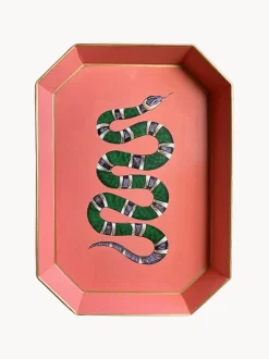 Vassoio decorativo dipinto a mano Flora