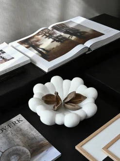 Vassoio decorativo fatto a mano Bloom, Ø 29 cm