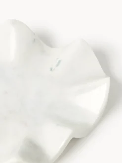 Vassoio decorativo in marmo fatto a mano Gaia, Ø 20 cm