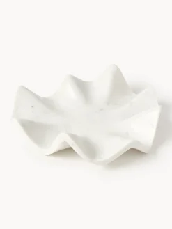 Vassoio decorativo in marmo fatto a mano Gaia, Ø 30 cm
