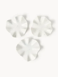 Vassoio decorativo in marmo fatto a mano Gaia, Ø 30 cm