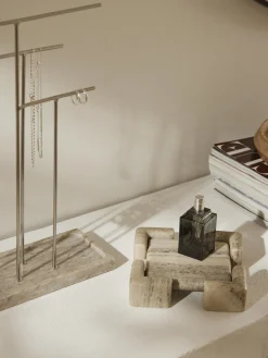Vassoio decorativo in marmo Knud
