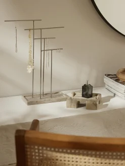 Vassoio decorativo in marmo Knud