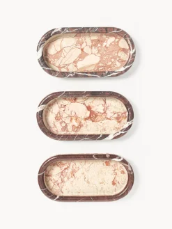 Vassoio decorativo in marmo Maba