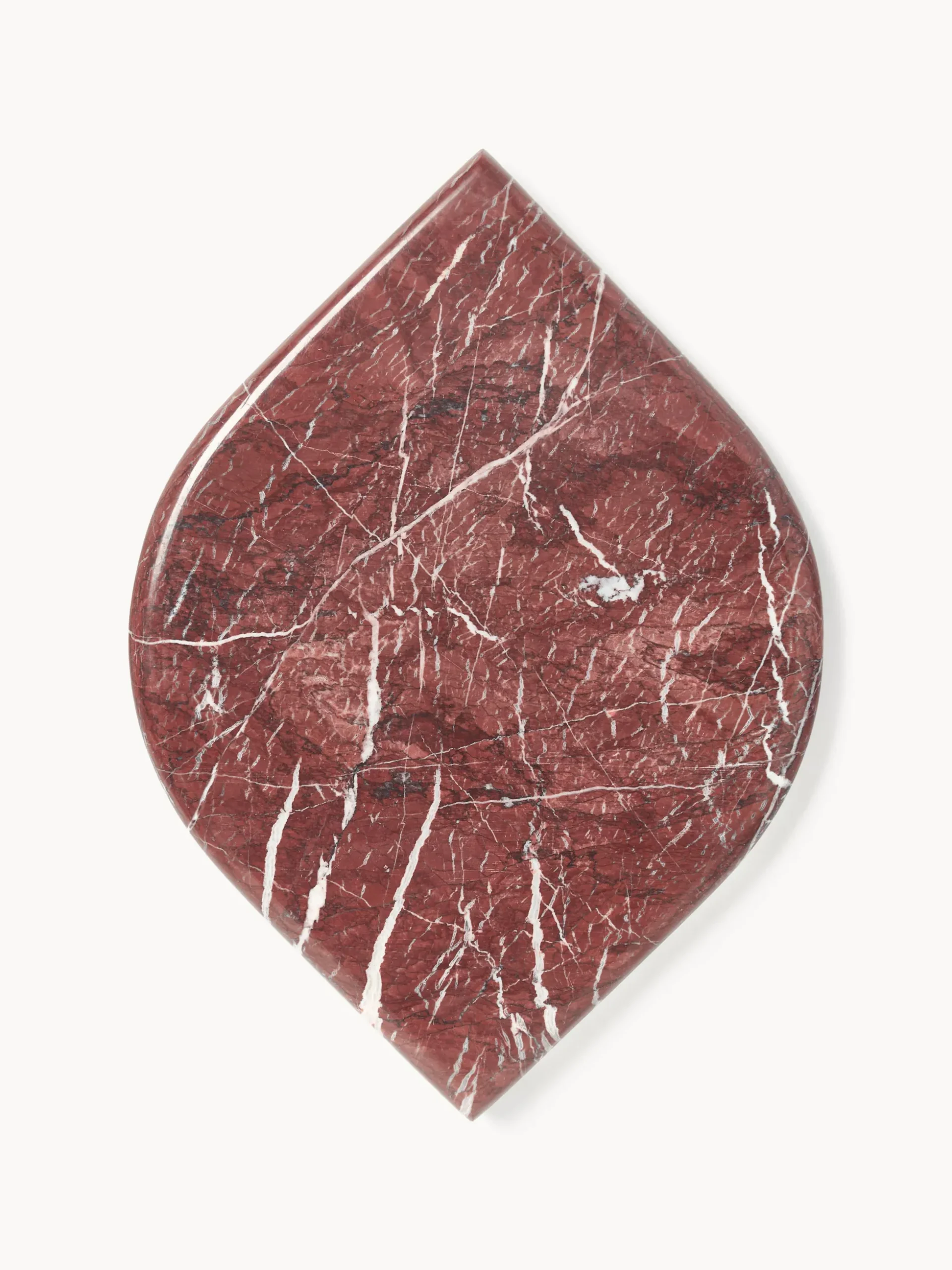 Vassoio decorativo in marmo Maba