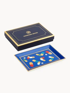 Vassoio decorativo con accenti dorati Full Dose