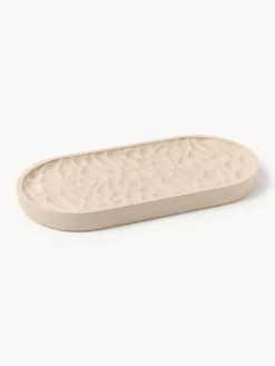 Vassoio decorativo in legno di frassino Camila, larg. 30 cm