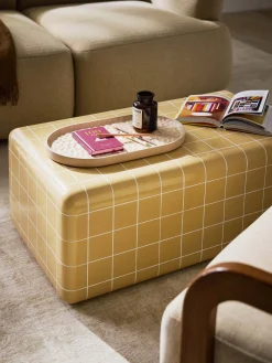 Vassoio decorativo in legno di frassino Camila, larg. 45 cm