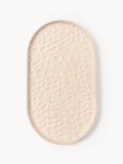 Vassoio decorativo in legno di frassino Camila, larg. 45 cm